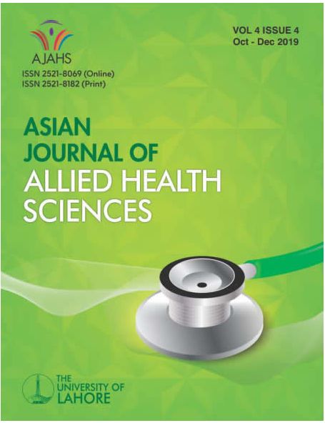 Asian Journal of Allied Health Sciences