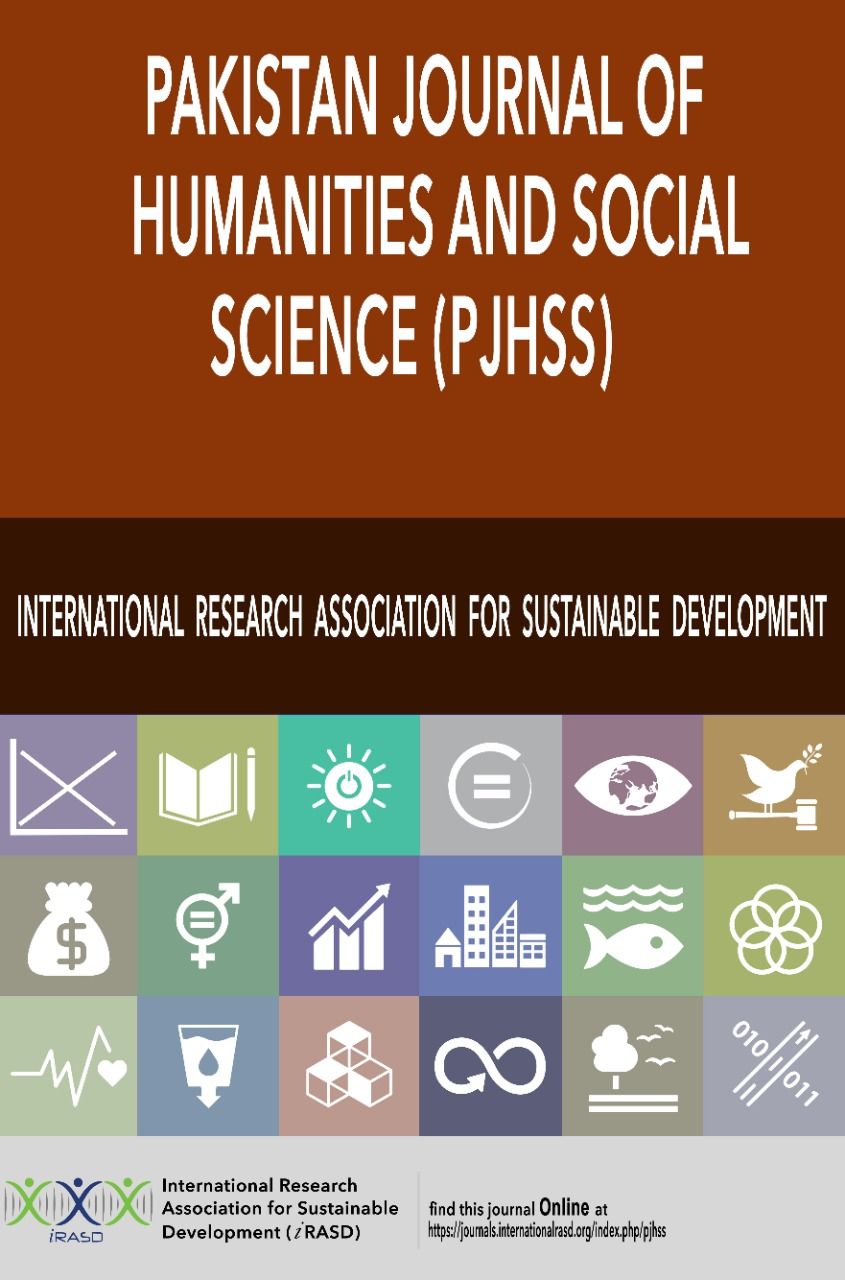 Pakistan Journal of Humanities and Social Sciences