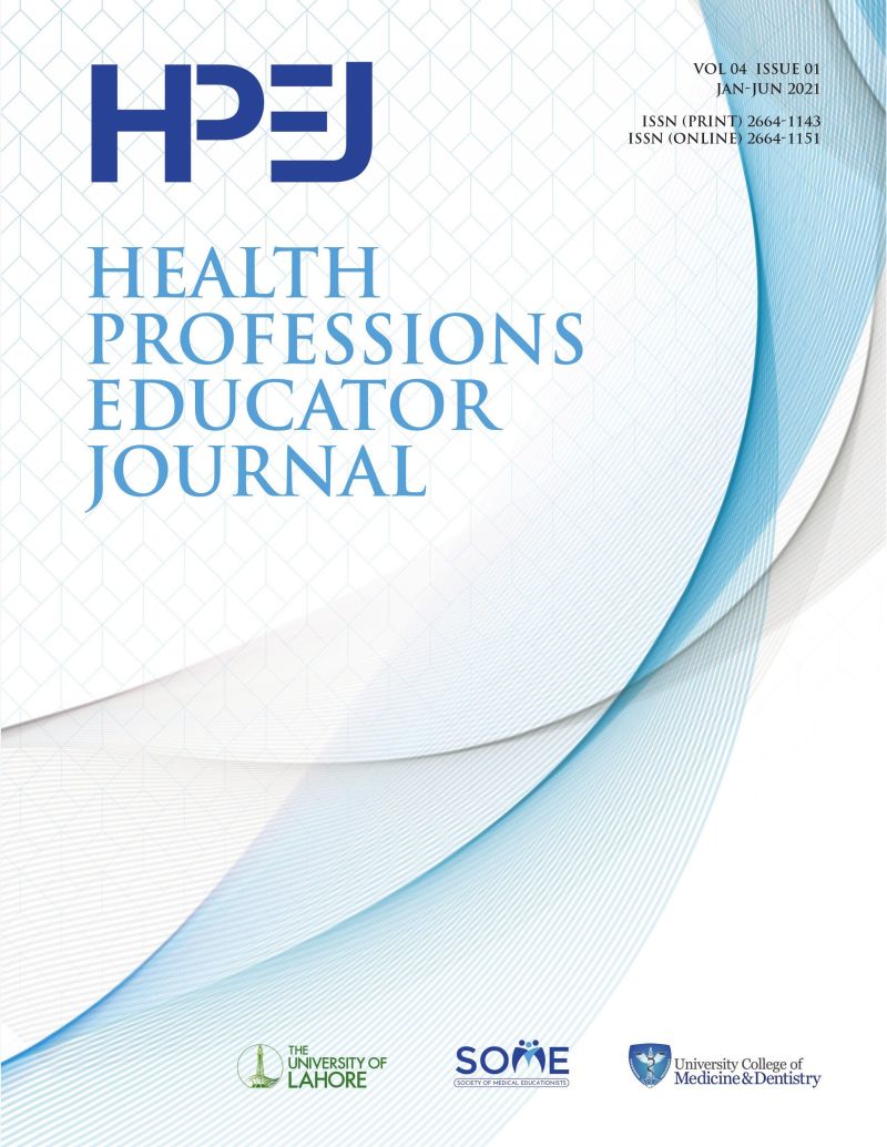 Health Professions Educator Journal