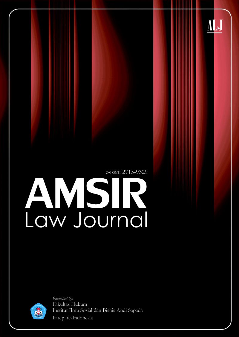 Amsir Law Journal