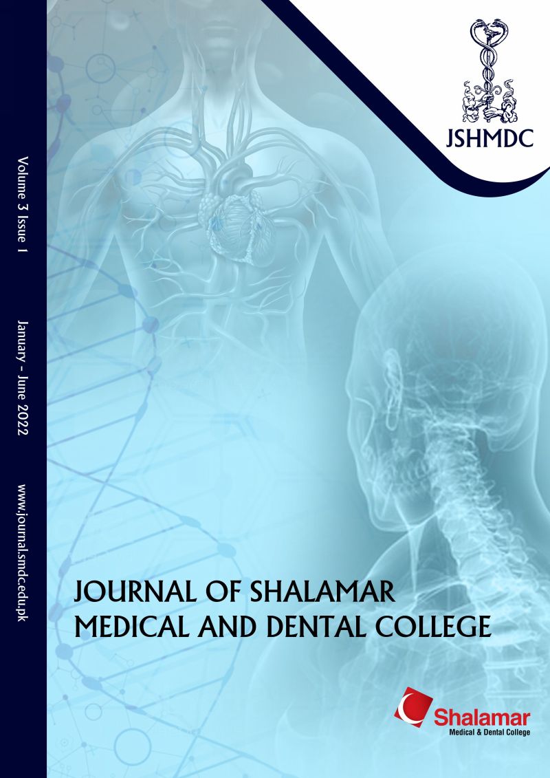 Journal of Shalamar Medical and Dental College