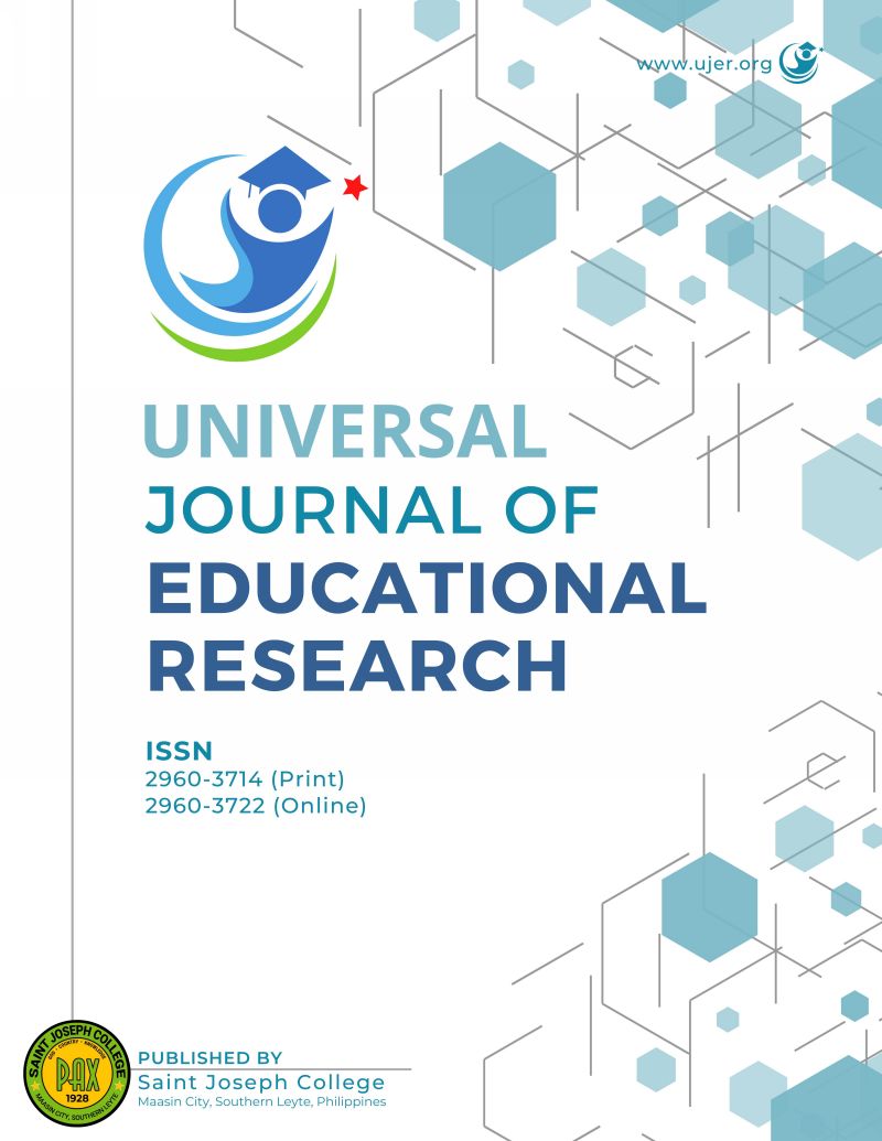 Universal Journal of Educational Research