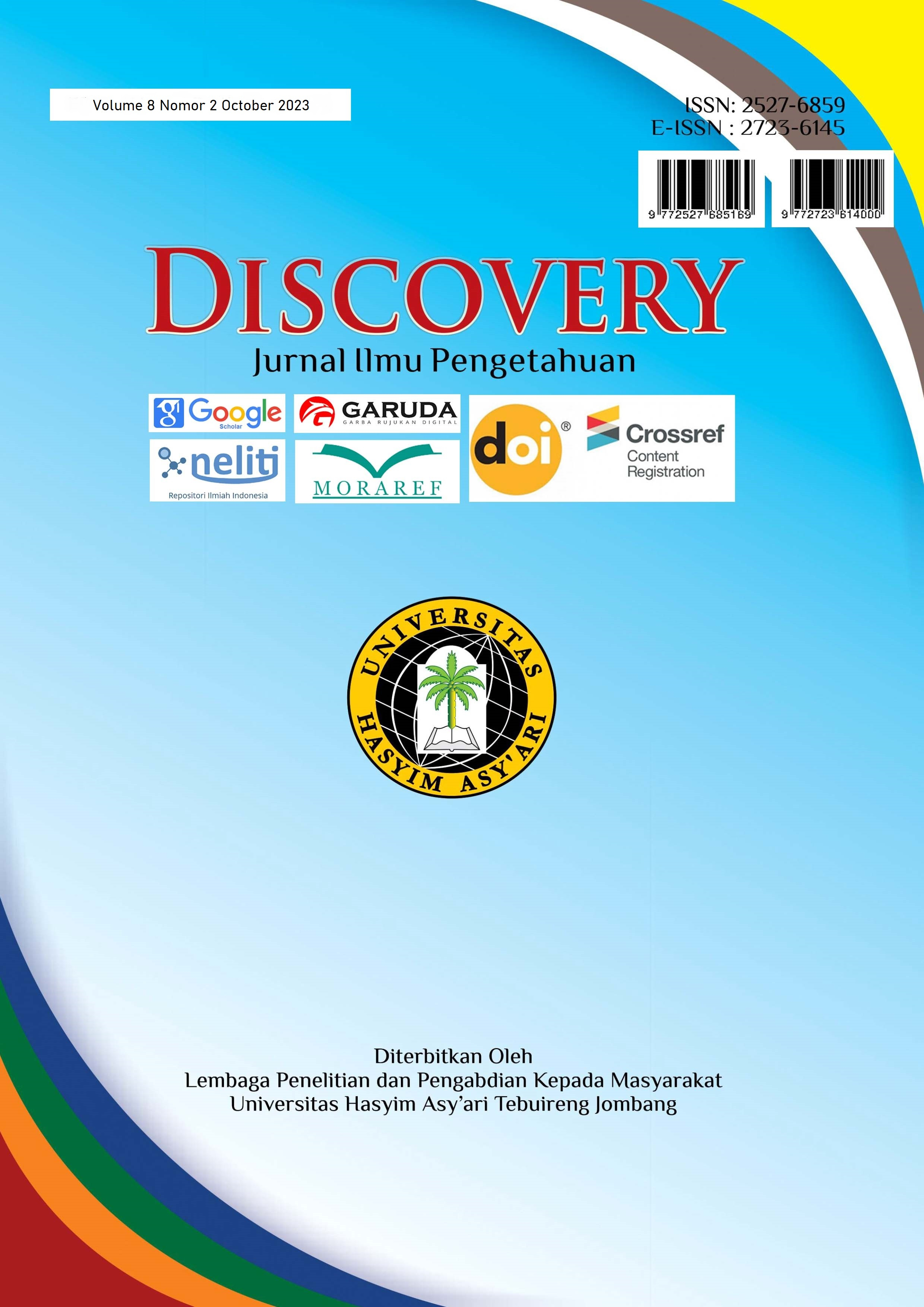 Discovery : Jurnal Ilmu Pengetahuan