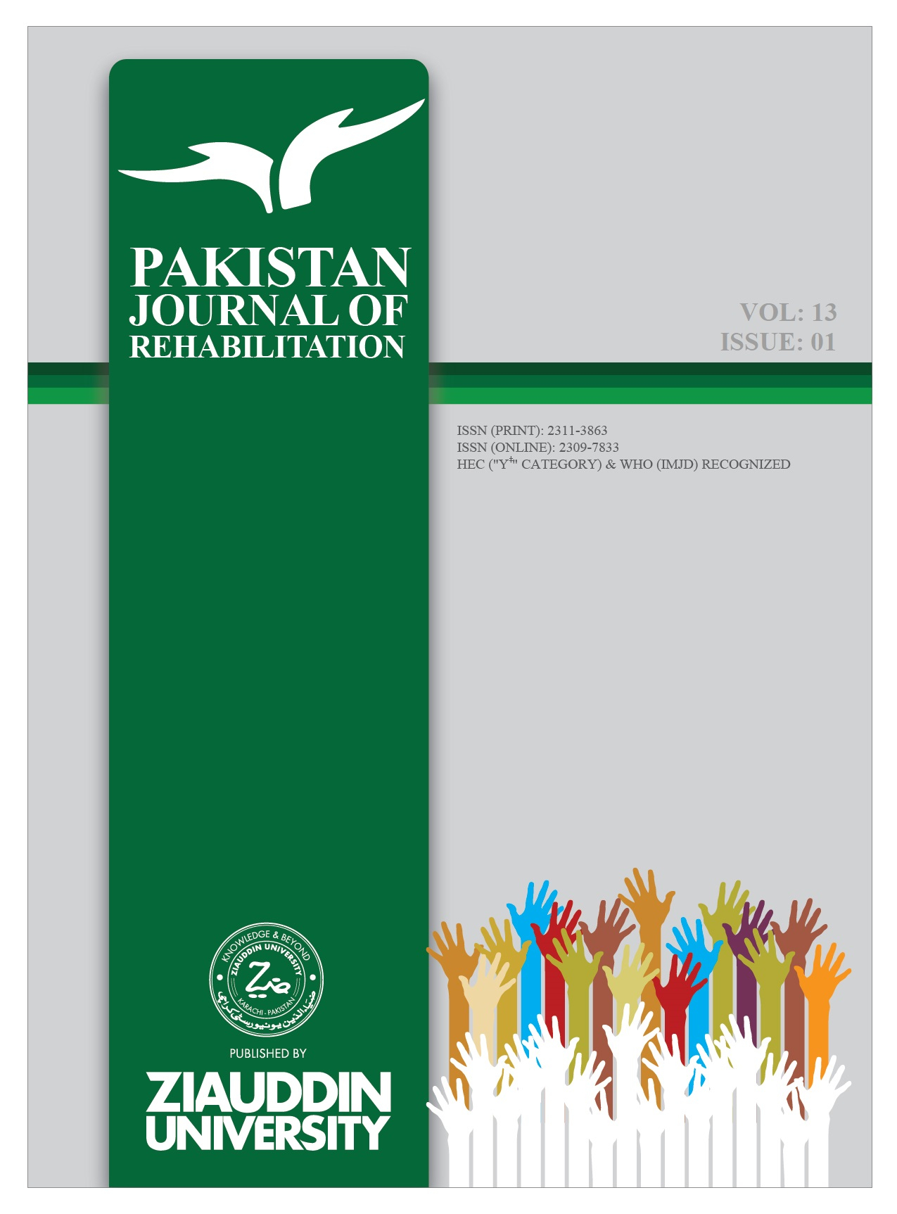 Pakistan Journal of Rehabilitation
