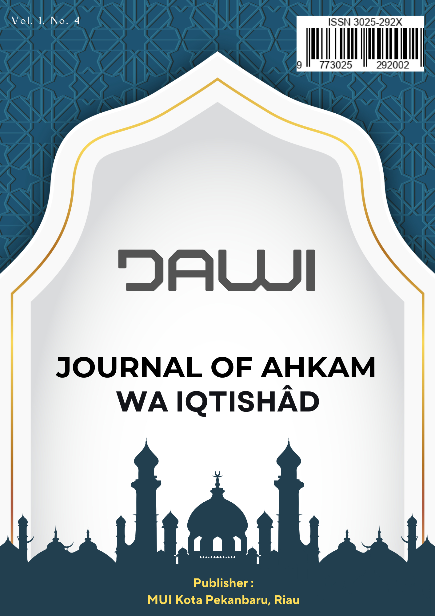 JAWI : Journal of Ahkam Wa Iqtishad